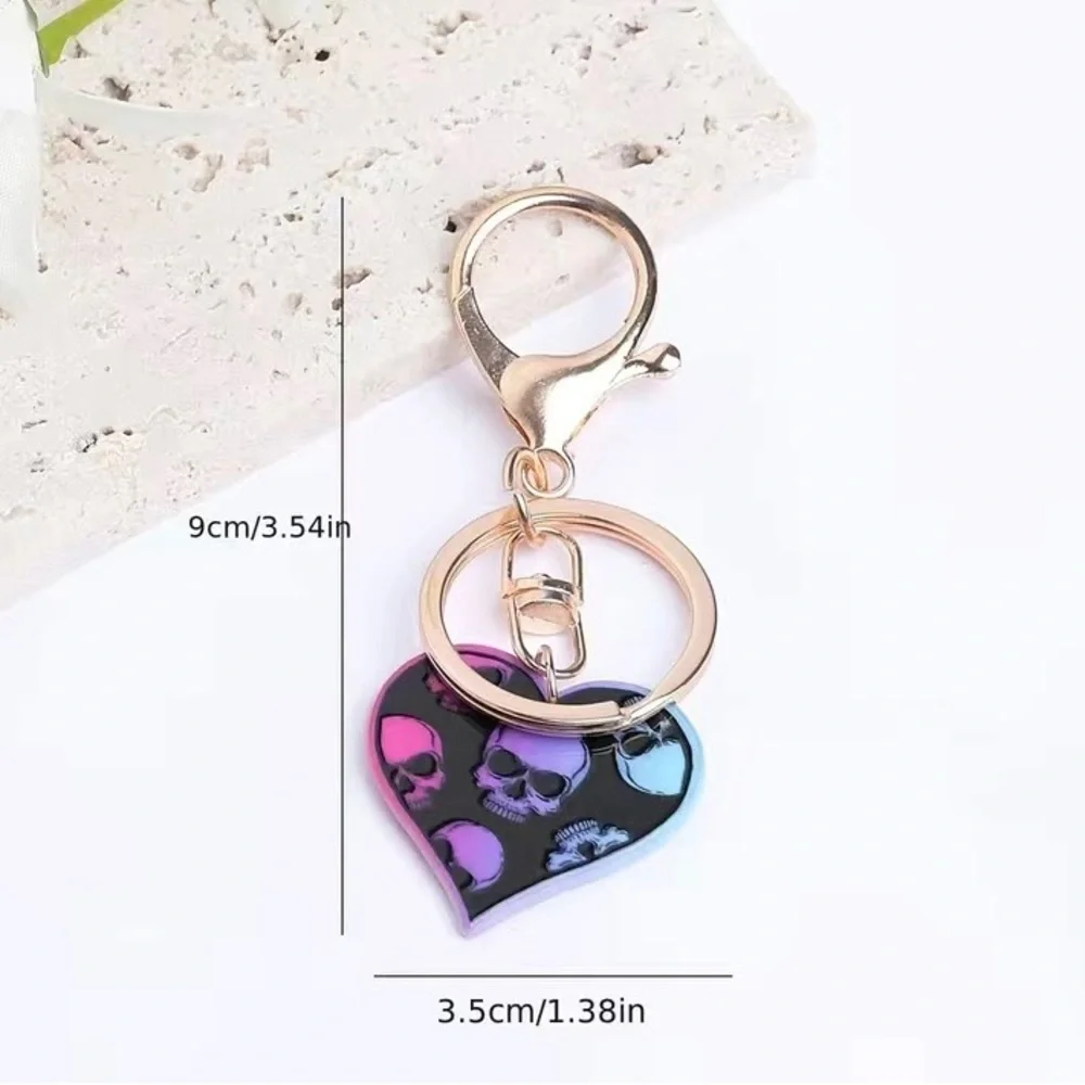 💀 ❤️ bag charm/ keychain